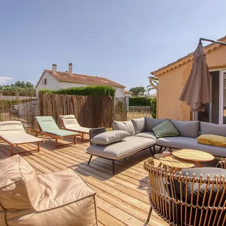 Coquelicot - Maison Climatisee Avec Piscine